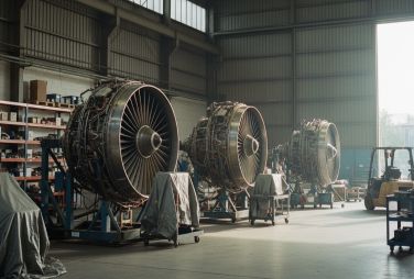 Imagen: creada con IA. El fabricante alemán de motores para aviones entra en nuestra selección de acciones.